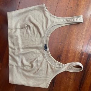 Gold crop bra top Windsor brand